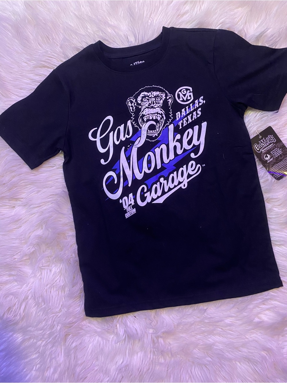 Gas Monkey Garage Kids Black Graphic Tee